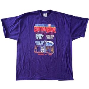 Vintage KState 1997 Cottonbowl Tshirt Size 2XL